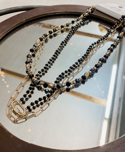 Janie Necklace- Black