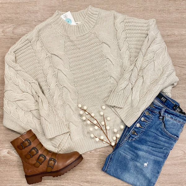 Oversized Balloon Sweater