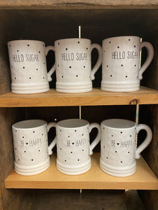 Polka Dot Mugs