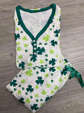 Shamrock  Matching Jammies- PREORDER