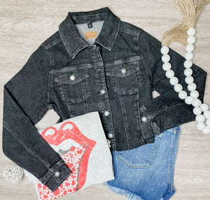 Judy Blue Midnight Dancing Denim Jacket