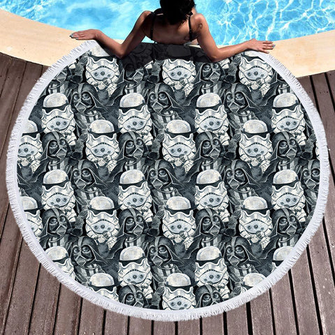 Storm Troopers Beach Towel