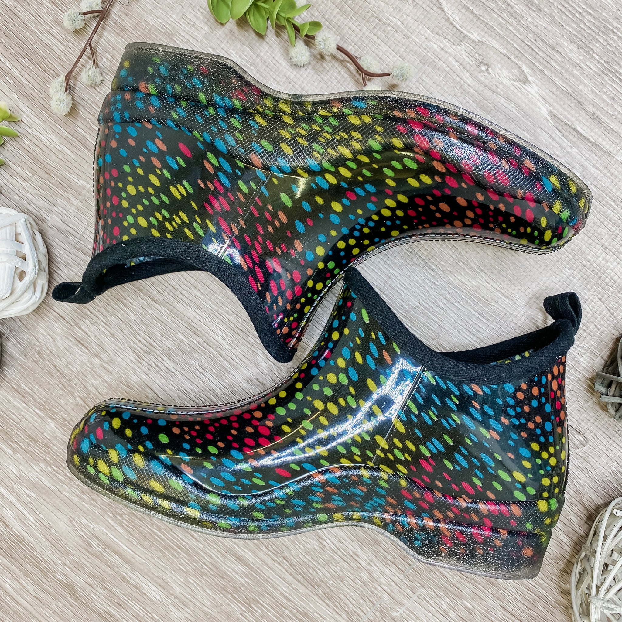 Corky Polka Dot Rain Bootie