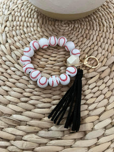 Baseball Key Bangle