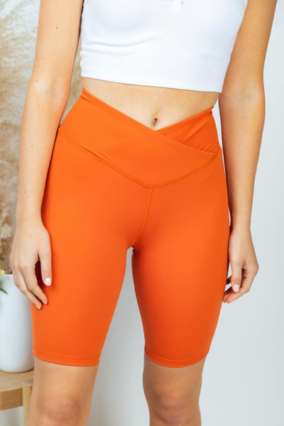 CrissCross Biker Shorts