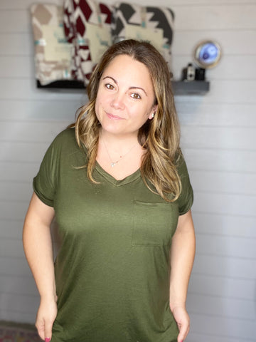 Pocketful of Basic Deep Olive