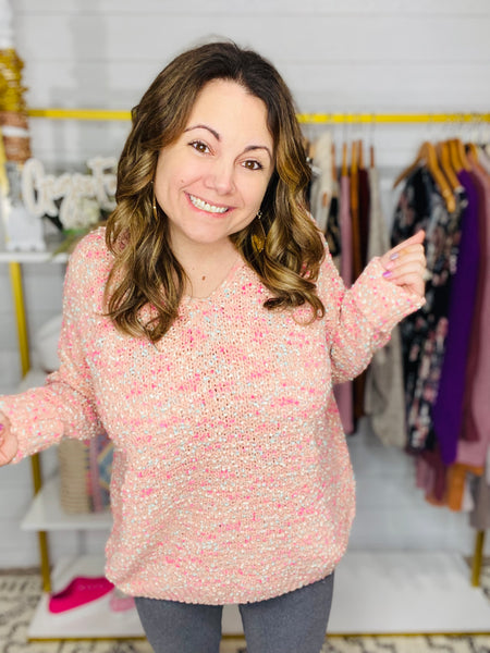 Pink Party Sweater