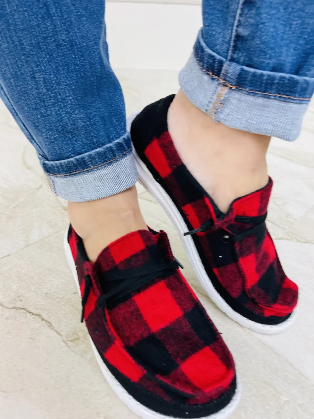 Gypsy Jazz Prima Buffalo Plaid