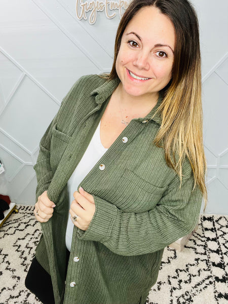 Oversized Thermal Shacket