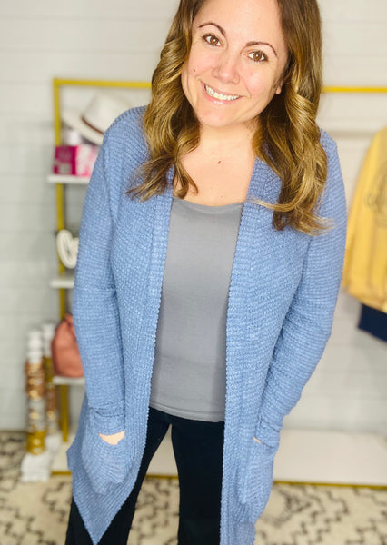 Bonnie Waffle Cardigan