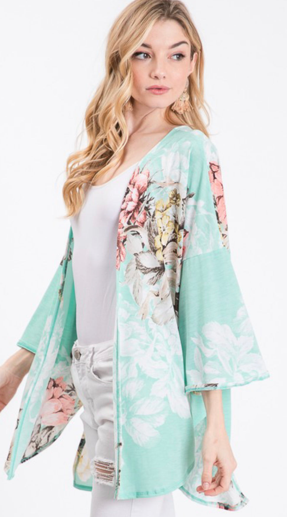 Mint Away Cardigan