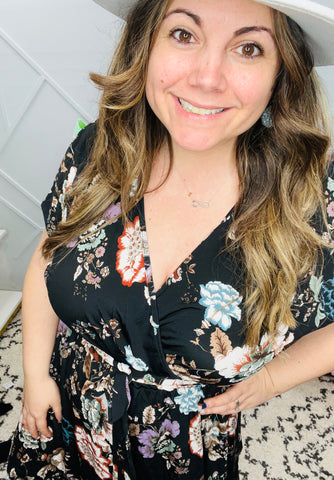 Swing In Floral Dress