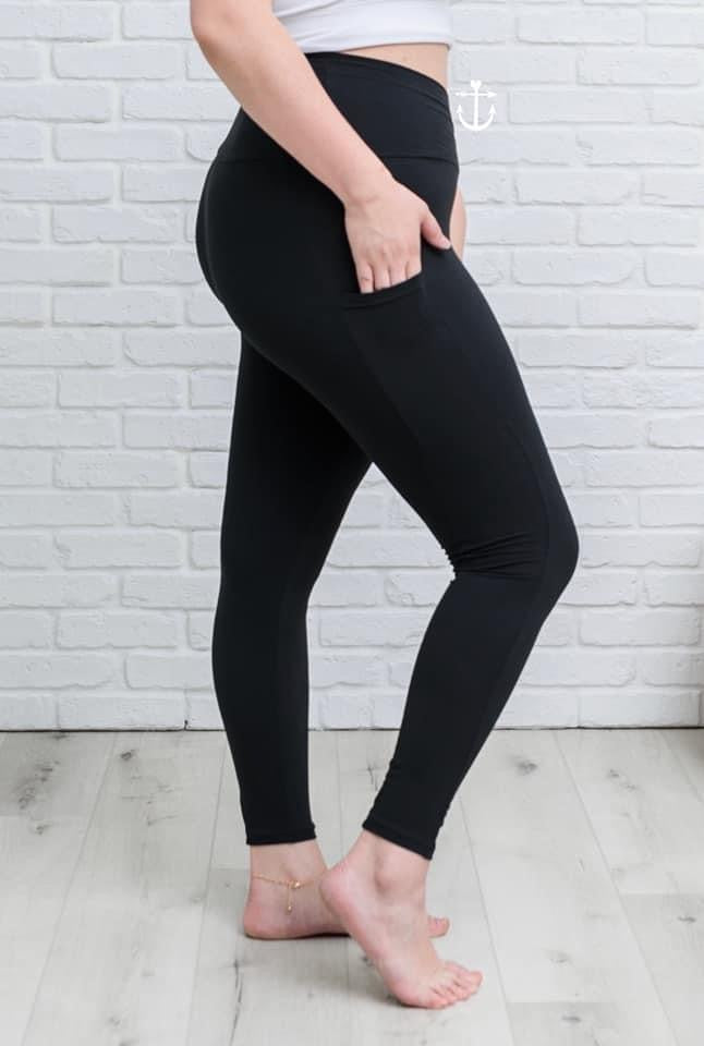 Last Leggings You'll Need Tummy Control Fleece with Pockets