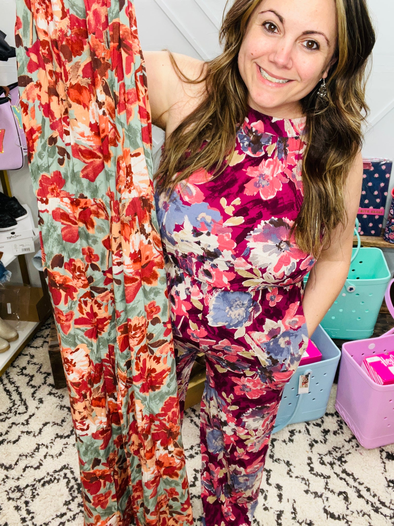 Jackie Floral Jumpsuit