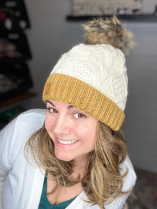 Panache Fleece Mustard Cuff