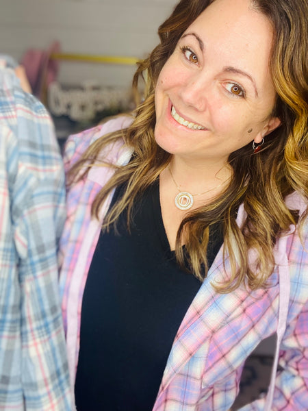 Lightweight Flannel Shacket
