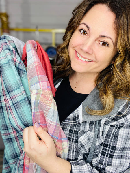 Lightweight Flannel Shacket