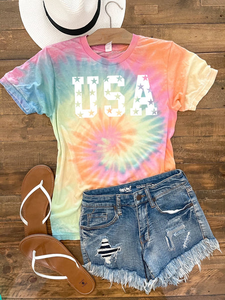 USA Tie DyeTee