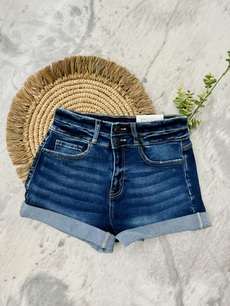 Zenana Cuffed Shorts