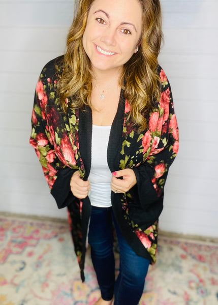 Fields of Floral Cardigan
