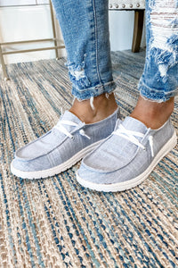 Holly Boat Shoe Gray