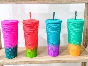 Ombré Starbux Dupe Tumblers