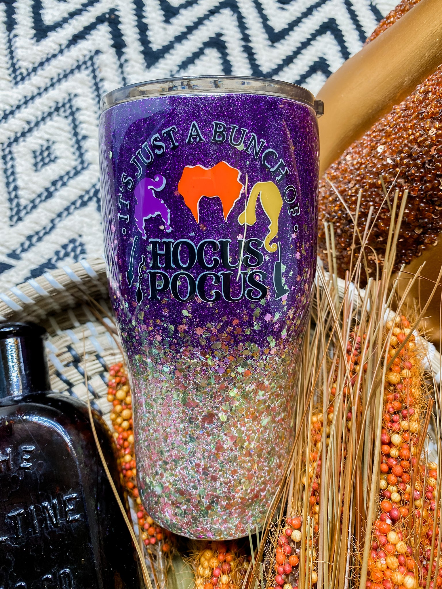 HP Tumbler Glitter