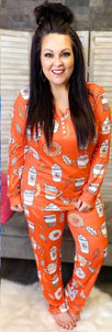 Pumpkin Spice Lounge Set
