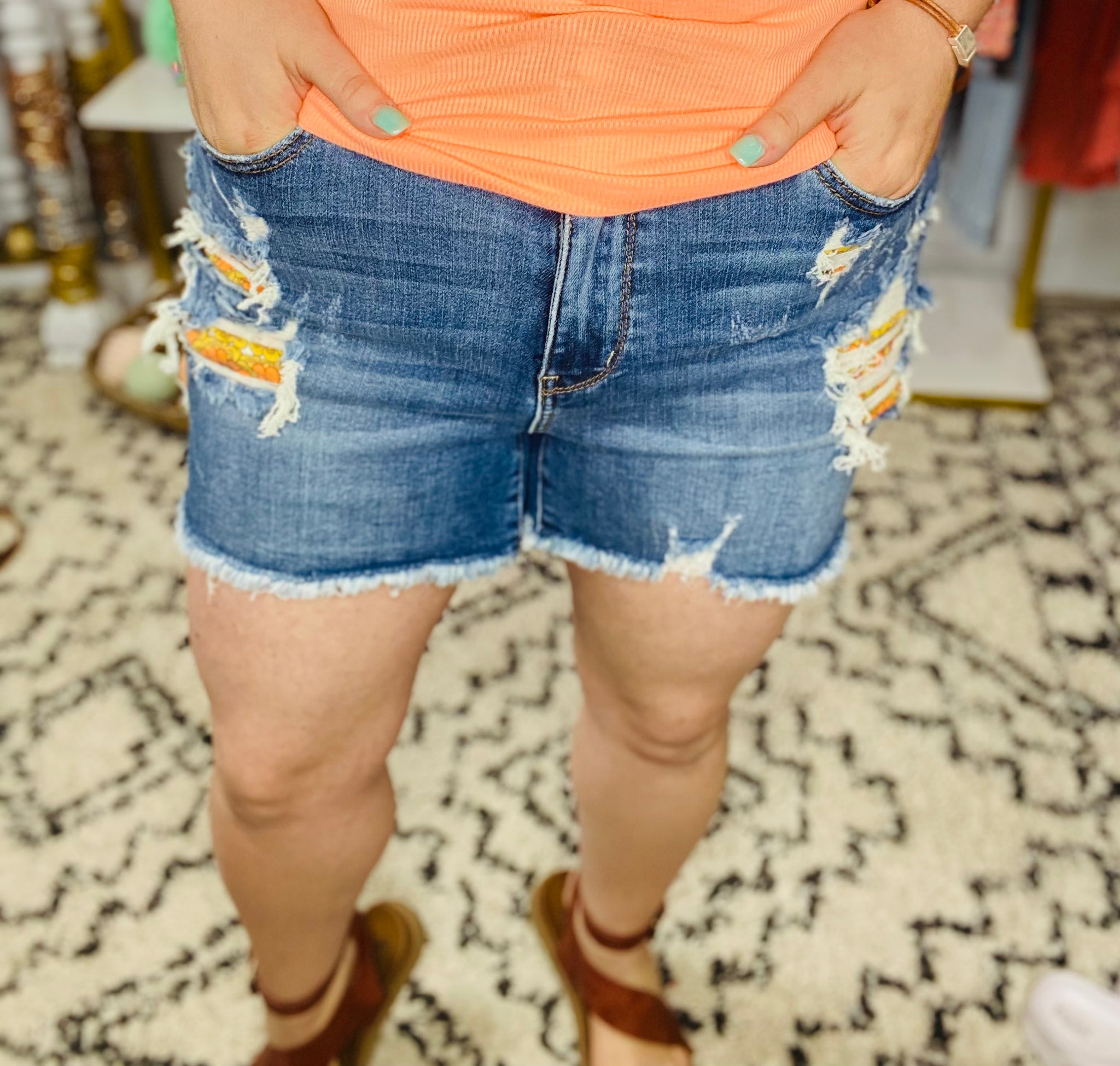 Judy Blue Woodstock Shorts