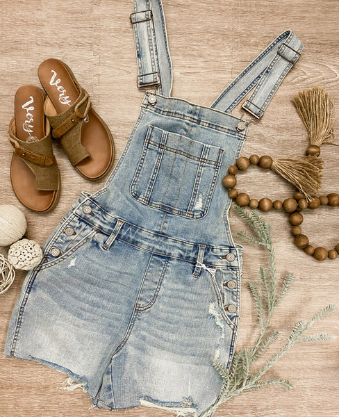 Judy Blue Overall Shorts