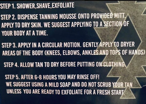 Desert Bronze Self Tanner w/ Mitt