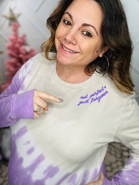 Forgiven Tie Dye Crew Pullover