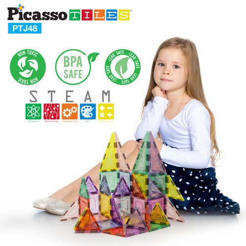 Picasso Glitter Tiles 48pc
